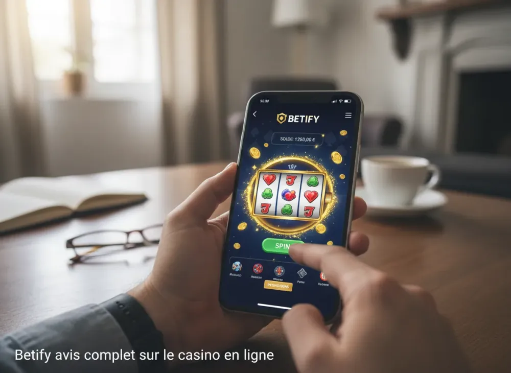 Betify avis complet sur le casino en ligne